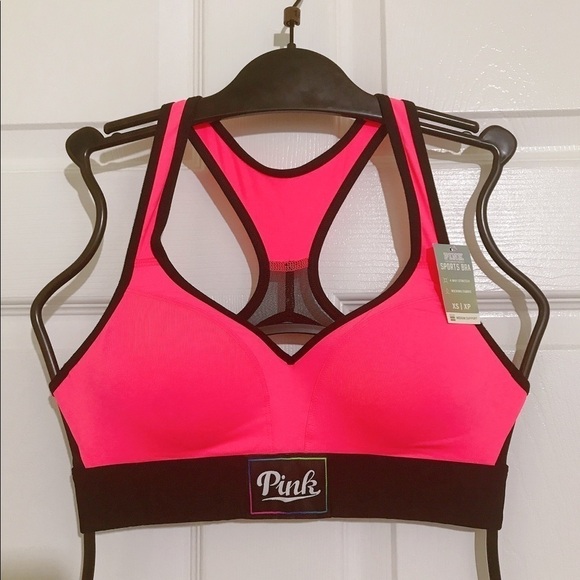 💖 Victoria’s Secret PINK Sports Bra - Picture 1 of 8